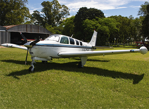 en Stol Mufflers fabricamos escapes para Beechcraft A36 Bonanza